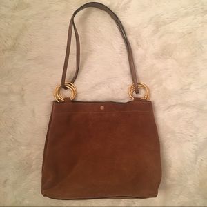 Tory Burch Farrah Suede Tote
